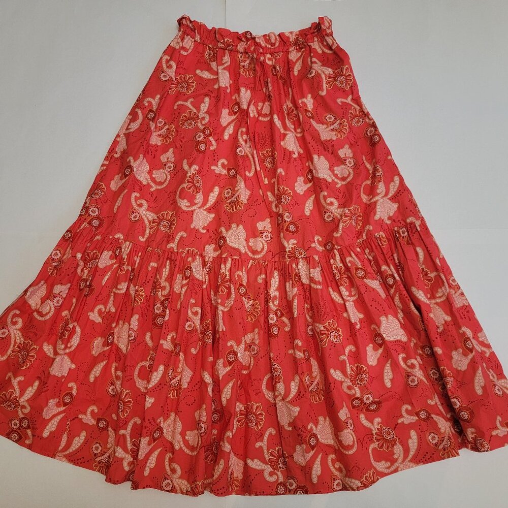 A.L.C. 2 pc set - Francis Cotton Drawstring Skirt and Arit Top in Calla Multi - Picture 4 of 16